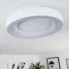 Casina Lámpara de Techo LED Blanca, 1 luz, Mando a distancia