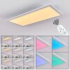 Gallitos Lámpara de Techo LED Blanca, 1 luz, Mando a distancia, Cambia de color