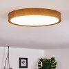 Nexo Lámpara de Techo LED Color madera, Blanca, 1 luz