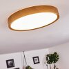 Nexo Lámpara de Techo LED Color madera, Blanca, 1 luz