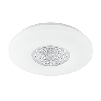 Eglo CAPASSO-C Lámpara de Techo LED Blanca, 1 luz, Cambia de color