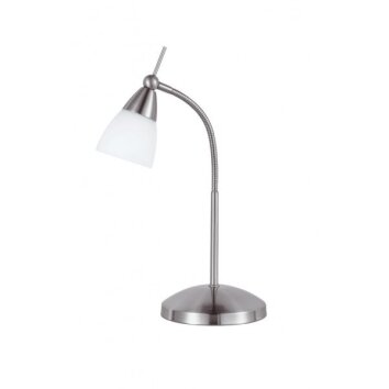 Paul Neuhaus PINO Lámpara de mesa Acero inoxidable, 1 luz