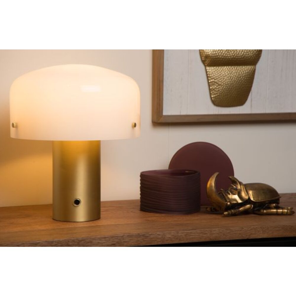 Lucide TIMON Lámpara de mesa Latón, 1 luz main product photo