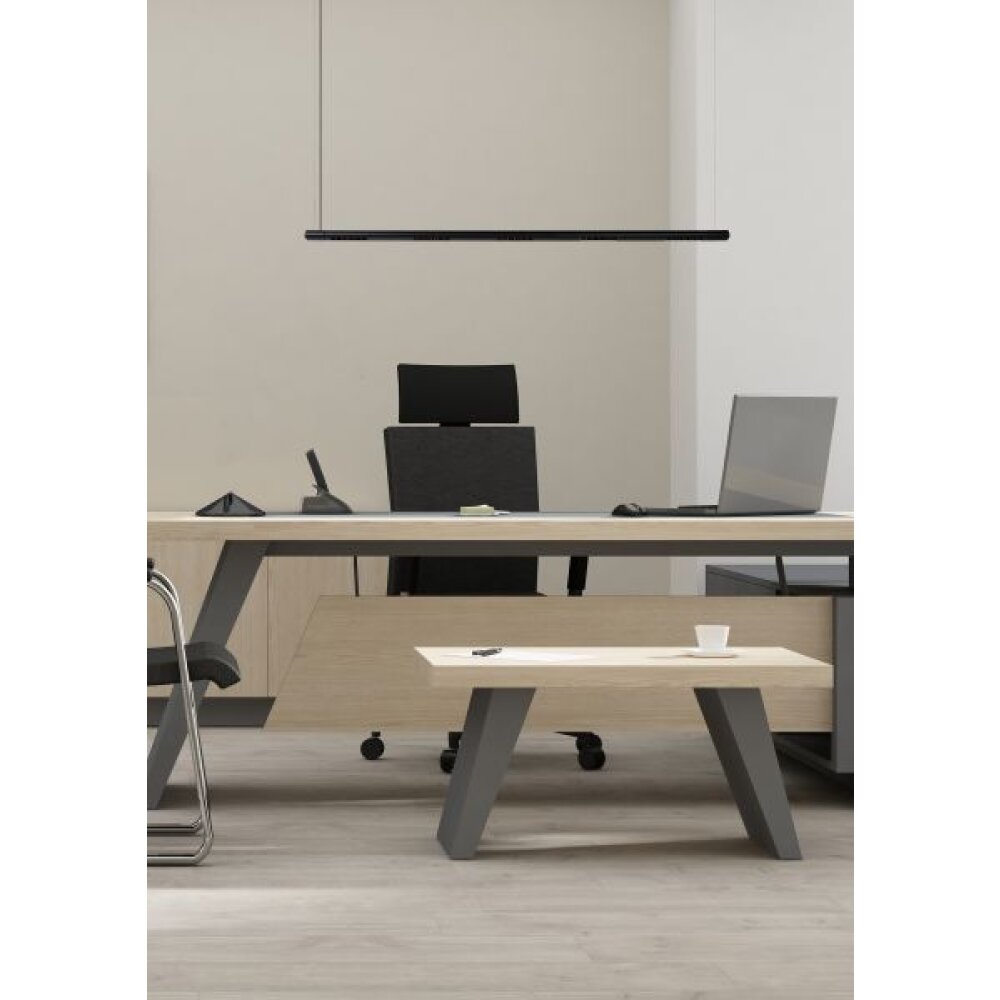 Lucide IZAK Lámpara Colgante LED Negro, 1 luz, Sensor de movimiento main product photo