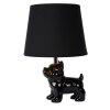 Lucide SIR WINSTON Lámpara de mesa Negro, 1 luz