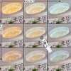 Suno Lámpara de Techo LED Transparente, claro, Blanca, 1 luz, Mando a distancia