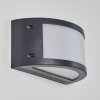 Pompeano Aplique para exterior LED Negro, 1 luz