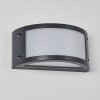 Pompeano Aplique para exterior LED Negro, 1 luz