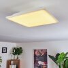 Cor Panel LED Blanca, 1 luz, Mando a distancia