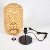 Quinto Lámpara de mesa Negro, 1 luz