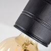 Raccuia Lámpara de Techo Madera oscura, Negro, 2 luces