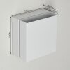 Fontanile Aplique para exterior LED Blanca, 1 luz