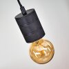 Ajaccio Lámpara Colgante Negro, 1 luz