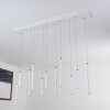 Porquera Lámpara Colgante LED Blanca, 11 luces