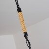 Sulzano Lámpara Colgante Marrón, Negro, 1 luz