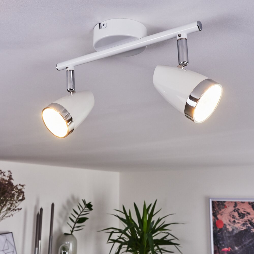 Idlewild Lámpara de Techo LED Cromo, Blanca, 2 luces main product photo