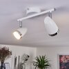 Idlewild Lámpara de Techo LED Cromo, Blanca, 2 luces
