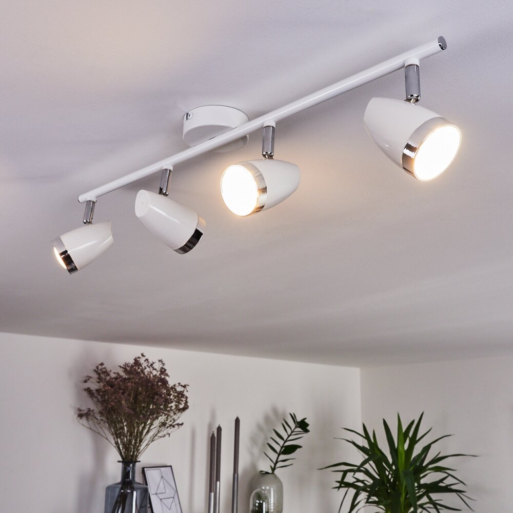Idlewild Lámpara de Techo LED Cromo, Blanca, 4 luces main product photo