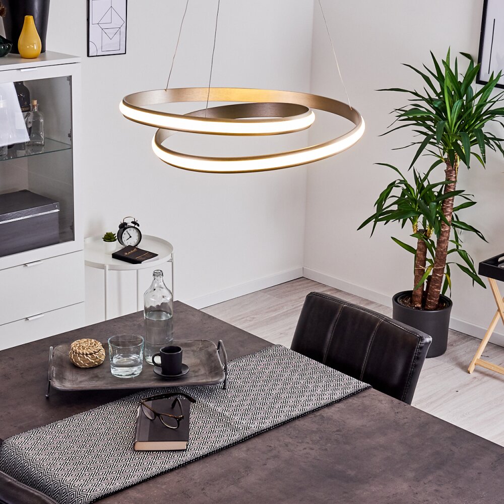 Rokera Lámpara Colgante LED Níquel-mate, 1 luz main product photo