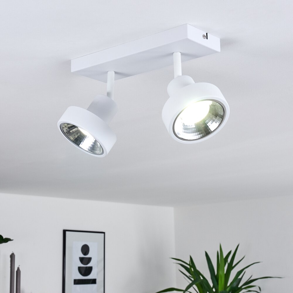Chagres Lámpara de Techo Blanca, 2 luces main product photo