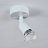 Planes Lámpara de Techo LED Blanca, 1 luz