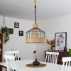 Sulzano Lámpara Colgante Marrón, Negro, 1 luz