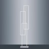 Paul Neuhaus Q-INIGO Lámpara de Pie LED Acero bruñido, 3 luces, Mando a distancia