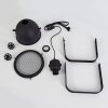 Oghu Lámpara de mesa Negro, 1 luz