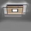 Paul Neuhaus Q-AMIRA Lámpara de Techo LED Negro, 1 luz, Mando a distancia