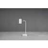 Trio Marley Lámpara de mesa Blanca, 1 luz