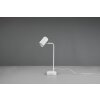 Trio Marley Lámpara de mesa Blanca, 1 luz
