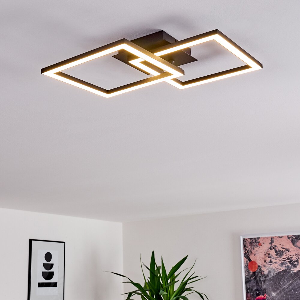 Thara Lámpara de Techo LED Negro, 1 luz main product photo