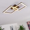 Thara Lámpara de Techo LED Negro, 1 luz
