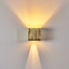 Badajoz Aplique LED dorado, Latón, 1 luz