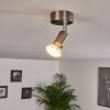 Oula Lámpara de Techo LED Níquel-mate, 1 luz