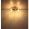 Globo LUISE Proyector Blanca, 2 luces