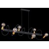 Globo EDDY Lámpara Colgante Negro, 6 luces