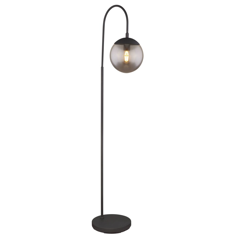 Globo BLAMA Lámpara de Pie Negro, 1 luz main product photo