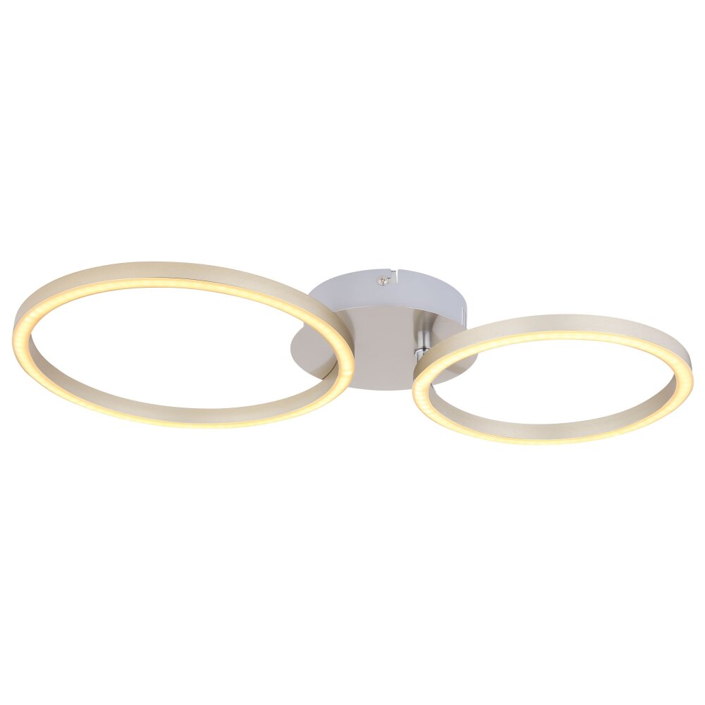 Globo KENDY Lámpara de Techo LED Níquel-mate, 1 luz main product photo