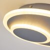 Harea Lámpara de Techo LED Gris, 1 luz