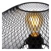 Lucide MESH Lámpara de mesa Negro, 1 luz