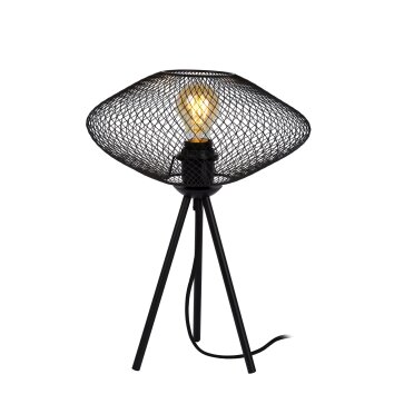 Lucide MESH Lámpara de mesa Negro, 1 luz