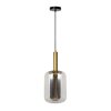 Lucide JOANET Lámpara Colgante dorado, Latón, Negro, 1 luz