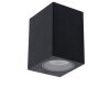 Lucide ZARO Aplique para exterior Negro, 1 luz
