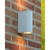 Lucide ZARO Aplique para exterior Blanca, 2 luces