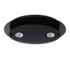 Lucide OKNO Lámpara de Techo Negro, 2 luces