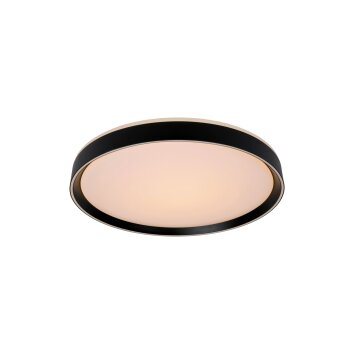 Lucide NURIA Lámpara de Techo LED Negro, 1 luz