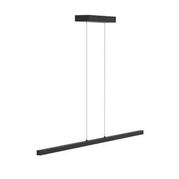 Steinhauer Light Stripe Lámpara Colgante LED Negro, 1 luz