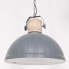 Steinhauer Gearwood Lámpara Colgante Gris, 1 luz