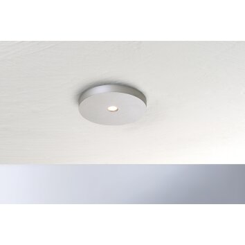 Bopp-Leuchten CLOSE Lámpara de Techo LED Plata, 1 luz